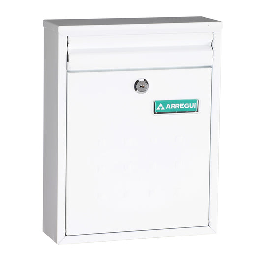 Dime Galvanised Steel Letterbox