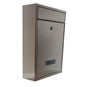 Lee Stainless Steel Letterbox