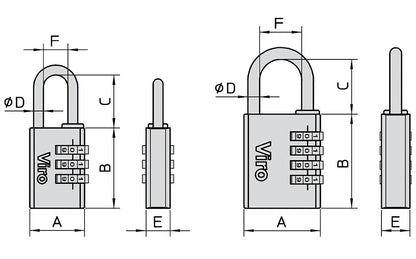 Viro Brass Combination 406 Series